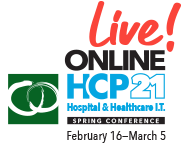 2021 Spring Hospital &amp; Healthcare I.T. Conference – LIVE ONLINE