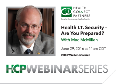 Health IT Security Webinar Health IT Security Webinar